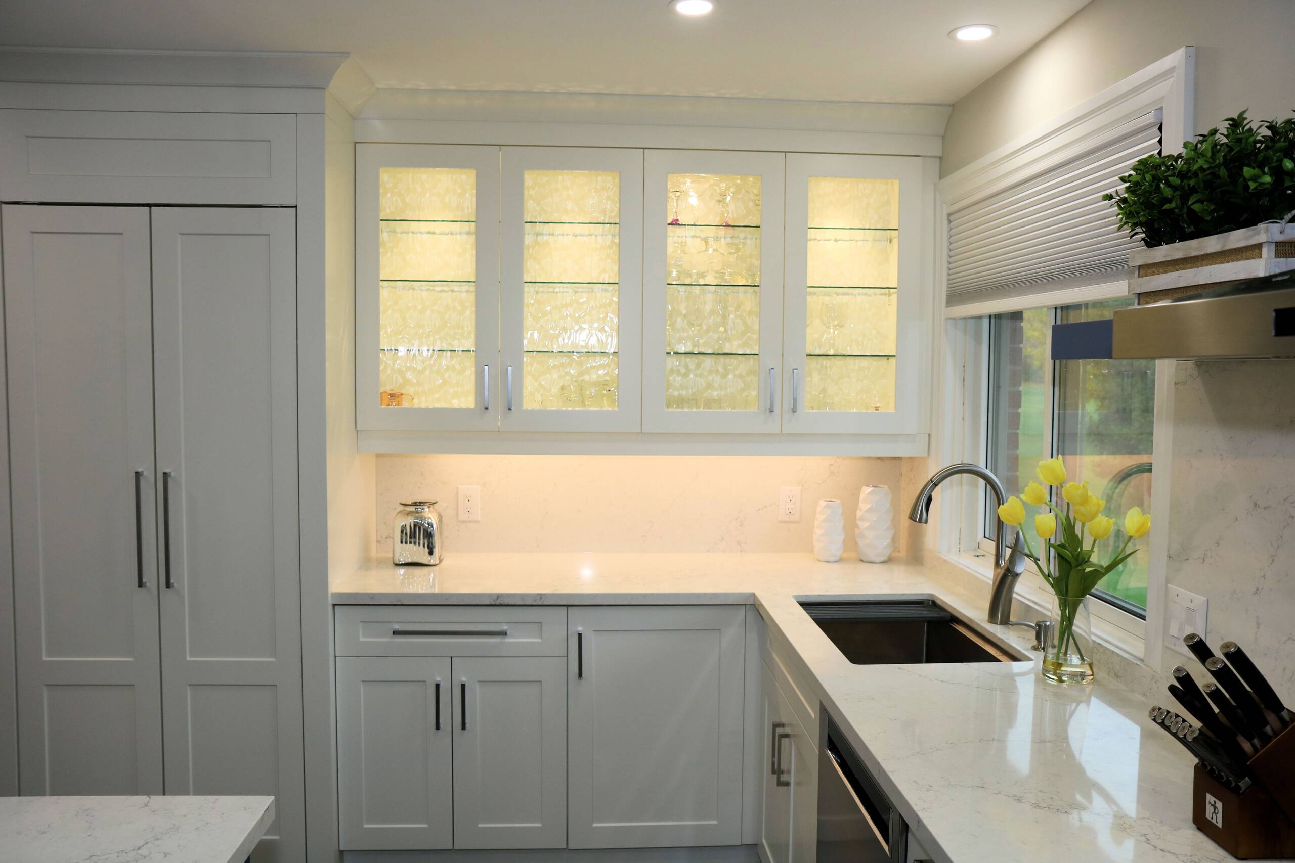 Glass-Front Cabinet Doors